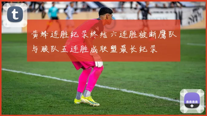 黄蜂连胜纪录终结六连胜被断鹰队与狼队五连胜成联盟最长纪录