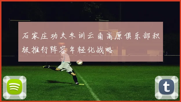 石家庄功夫冬训云南高原俱乐部积极推行阵容年轻化战略